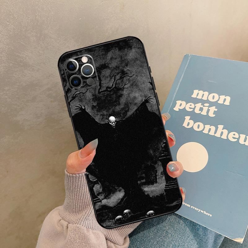 Dracula Phone Case For iPhone 11 12 13 14 15 16 Pro Max Back Cover For iPhone X XS Max XR Plus