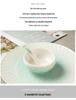 Set di Cucchiai da Zuppa e Riso in Ceramica Stile Giapponese - Elegante Stoviglieria per Uso Domestico o Ristorante