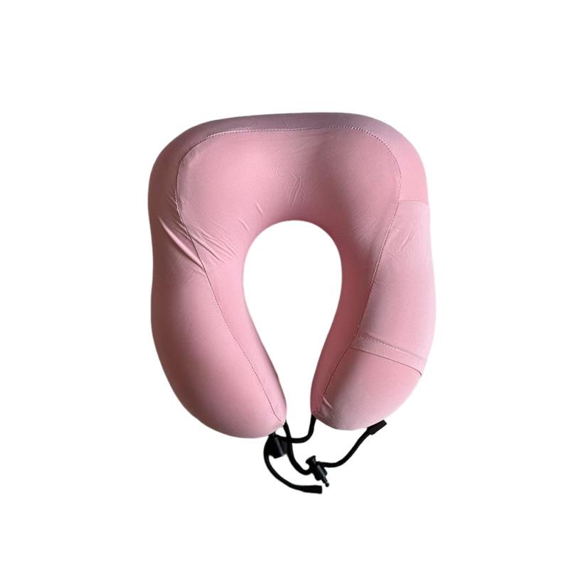 

Ice Silk Memory Foam U-Shaped Neck Pillow - Cervical and Travel Support