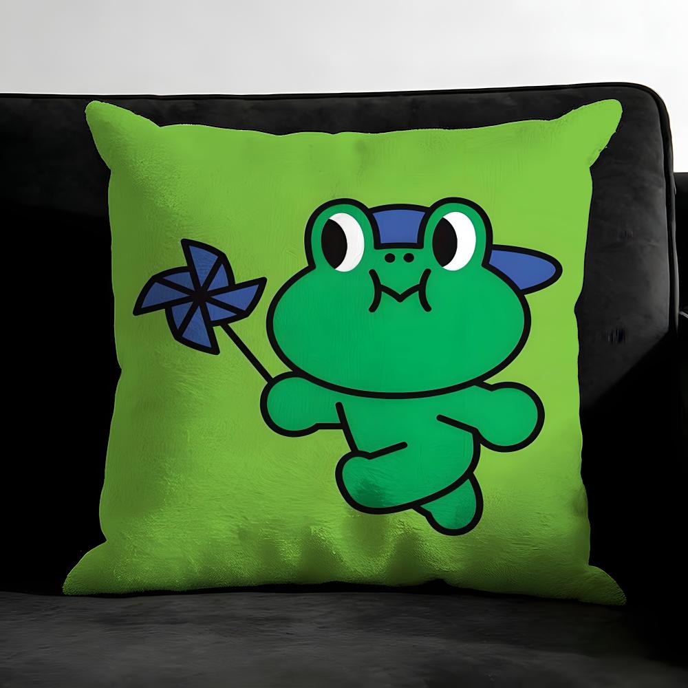 LLEONARD Cartoon Cushion Cover Pillowcase Ultra Soft Skin Friendly Fabric Cloud Like Comfort Concealed Zipper