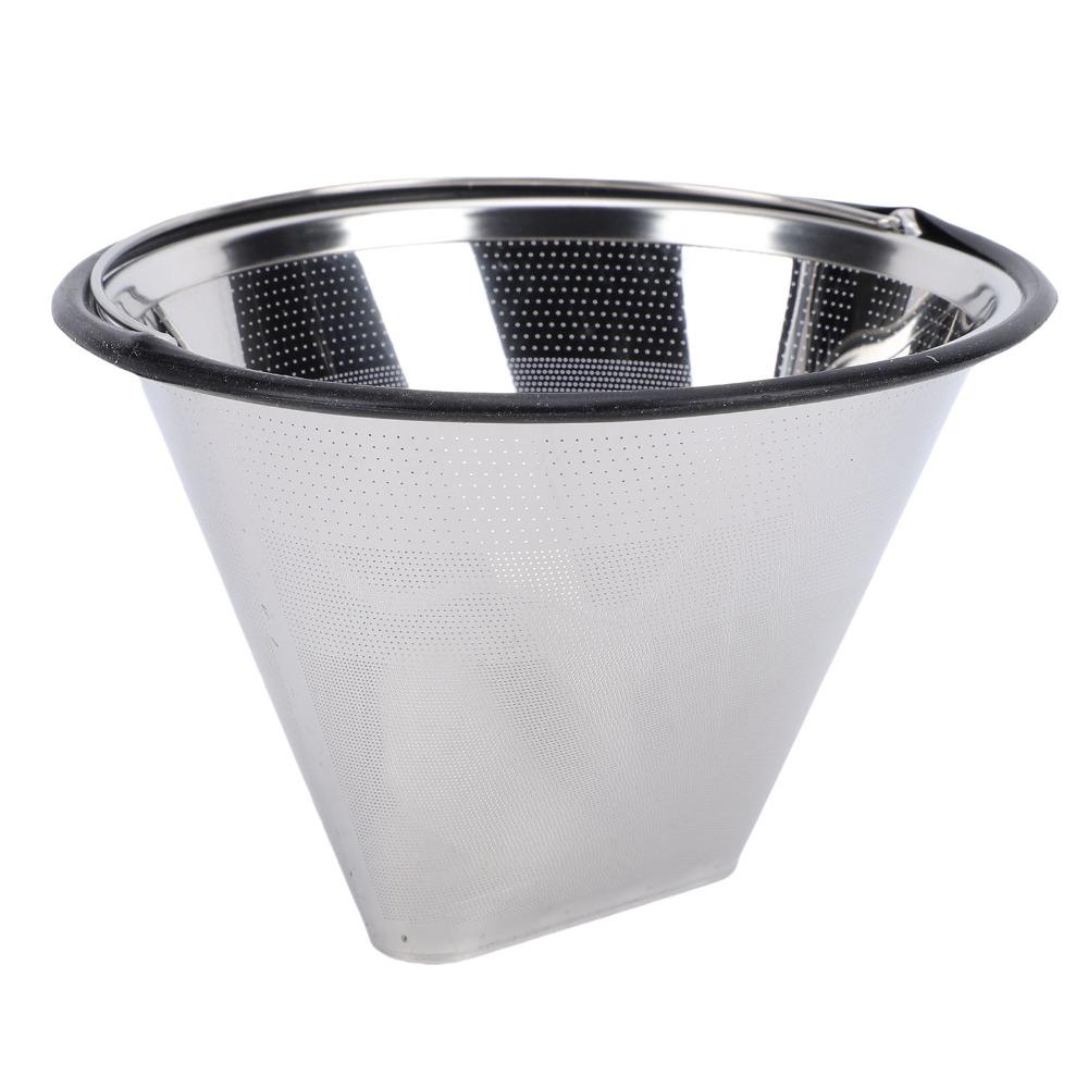 Cone Reusable Cone Coffee Filter Stainless Steel Cone Coffee Filter Home Coffee Brewing