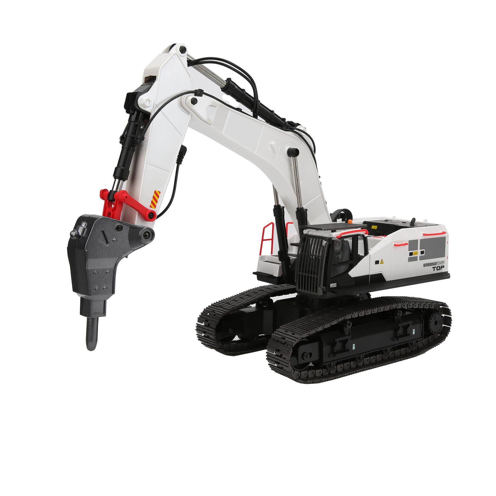 

1594 114 RC грузовик экскаватор 2.4Ghz радиоуправляемый 22-канальный инженерный автомобиль игрушки