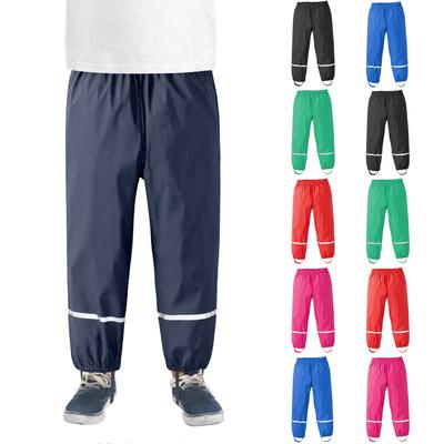 Vaikiškos kelnės nuo lietaus - Vandeniui atsparios unisex kelnės