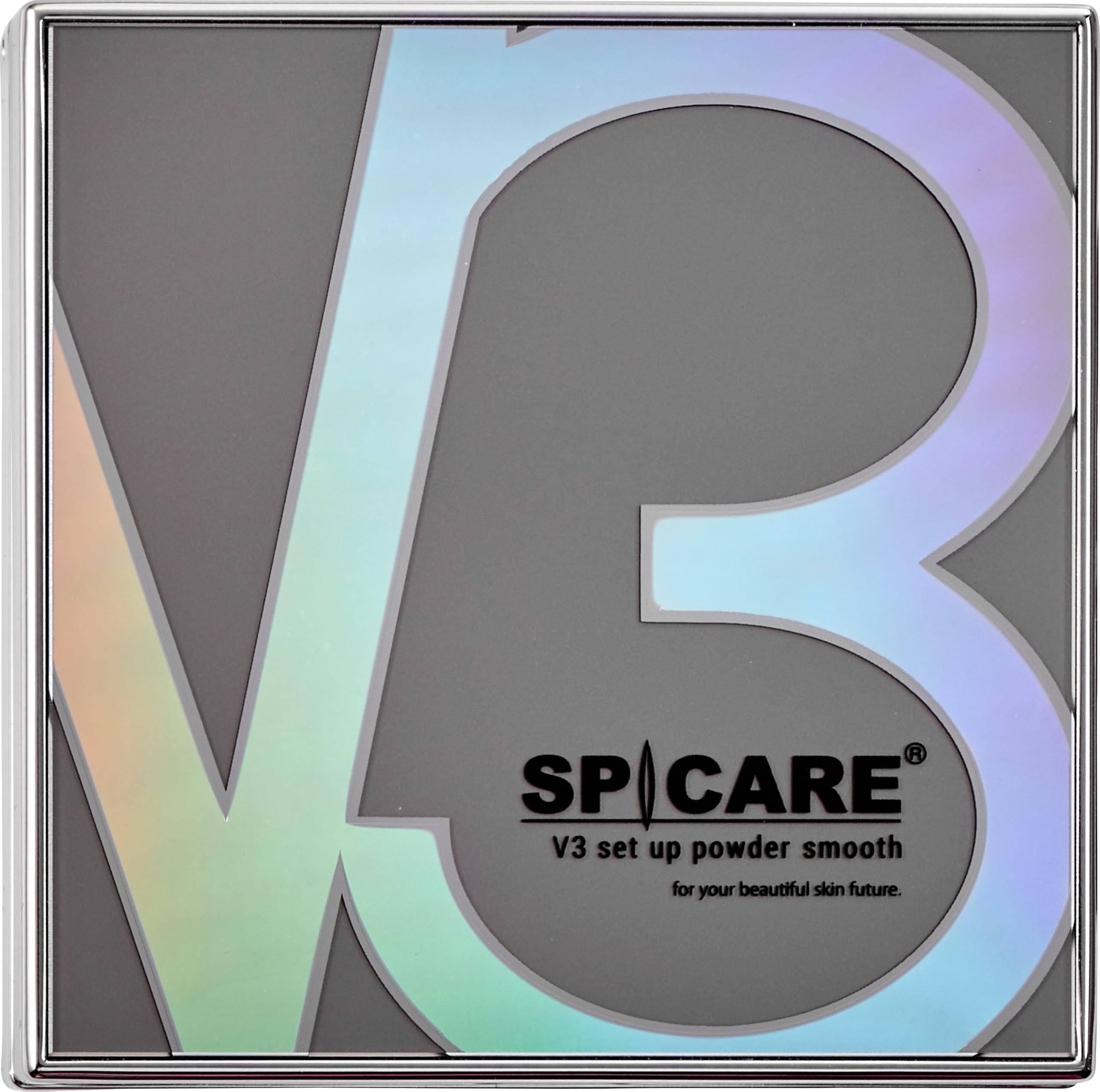 

Официальная пудра SPICARE V3 Set Up Powder No Face Салонная эксклюзивная Гладкая, С блестками, 11,5 г, Пудра, CHARIS&Co.,