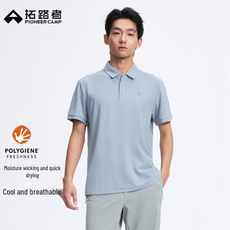 Pioneer Camp Men s Cooling Sport Casual Short Sleeve Polo Shirt XDP610082 3XL