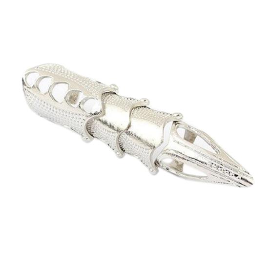 Knuckle Ring Exaggerated Adjustable Unisex Punk Gothic Joint Full Claw Jewelry for Cospaly