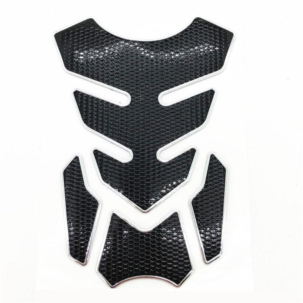 3D Motorcycle Fuel Tank Stickers Universal Fish Bone Decals Protector Pad High Quality Car Decoration Modification Accessories
