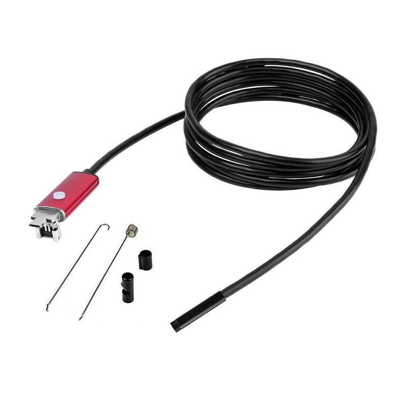 Waterproof 7mm 6 Led Usb Endoscope Borescope Video Camera 2m 5m