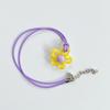 1PC Choker Unique Floral Fashion Small Flower Trendy Long Collarbone Chain New Colorful Adjustable Necklace Cute
