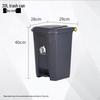 Shenran Commercial Outdoor Trash Can