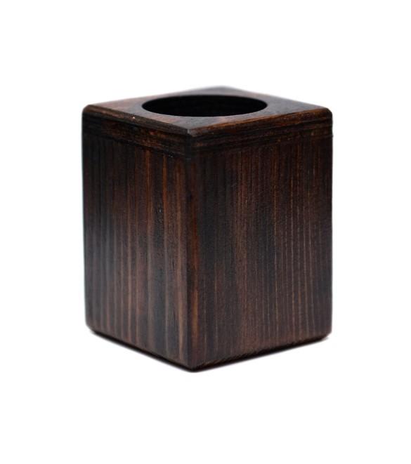 Rottweiler, Rott, Rottie II - wooden candle holder with a dog, a unique souvenir after losing a dog, a handicraft from the Art-Dog brand