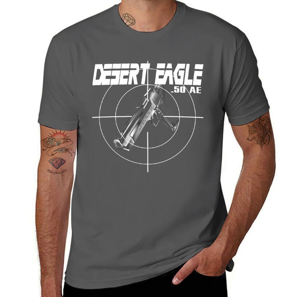 Imi Desert Eagle Tshirt Simple Casual Short Sleeve Cotton Tshirt