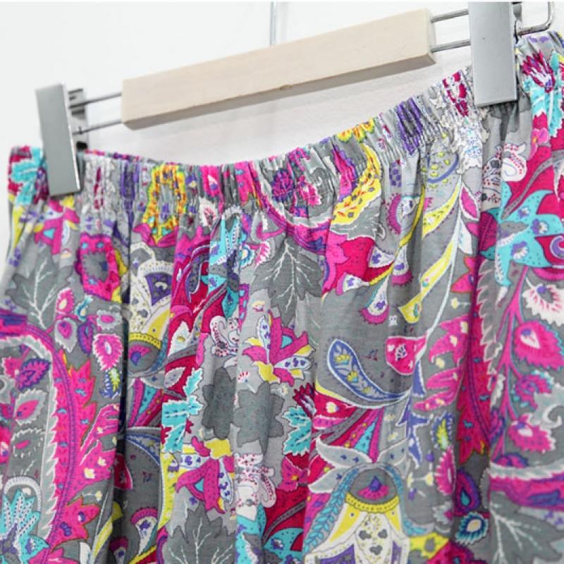SHiz Madam Women S Large Flower Pattern paiSley Home Set GrandmotHer pajamaS H