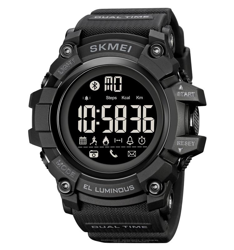 

Moment Beauty Интеллектуальный пульт дистанционного управления Сделать фото Напоминание о звонке Электронные часы Многофункциональные спортивные часы для студентов чёрный