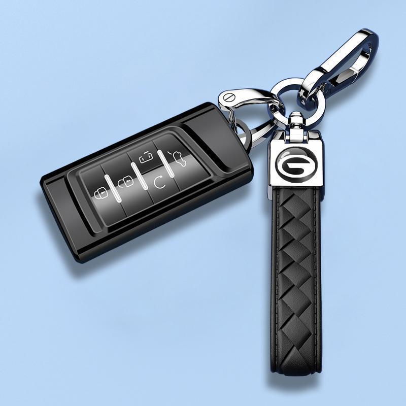 Personalized Key Cover & Lanyard for 20-23 GAC Trumpchi GS4 - Tech Protective Shell