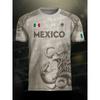 Maglia Calcio Giovanile Speciale Messico Uomo Donna Casual Sportiva Traspirante Top per Competizione Allenamento Magliette Estate Abbigliamento Uomo