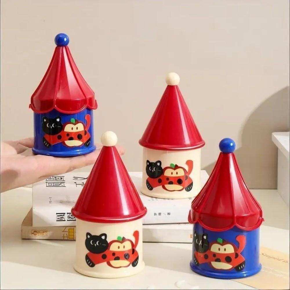 Plastic Toothpick Box Household Storage Box Cute Cotton Pad Box  Jewelry Containers