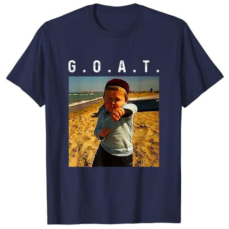 Goat Mma Hasbulla Fighting Meme TShirt for Kids Adults Unisex Clothing Best Seller Vintage Tee Cute Novelty Tops Short Sleeve Gift