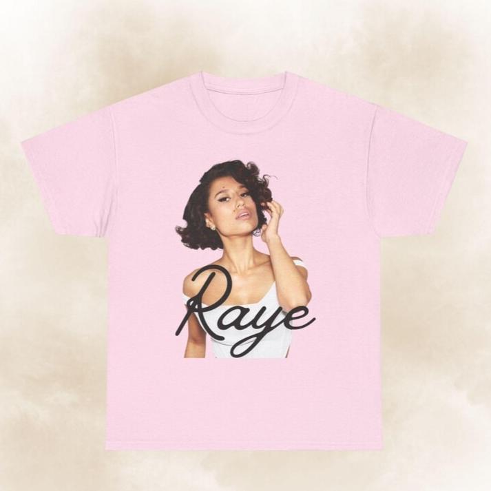2026 Summer Fashion Tee Men Women Vintage Top Raye Tour T-shirt Cotton Hip Hop Streetwear Oversized Tshirt Short Sleeve Casual Clothing