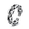 Kette Form Ringe Für Frauen Männer Vintage Gothic Chunky Hip Hop Schmuck Zubehör Party Geschenk