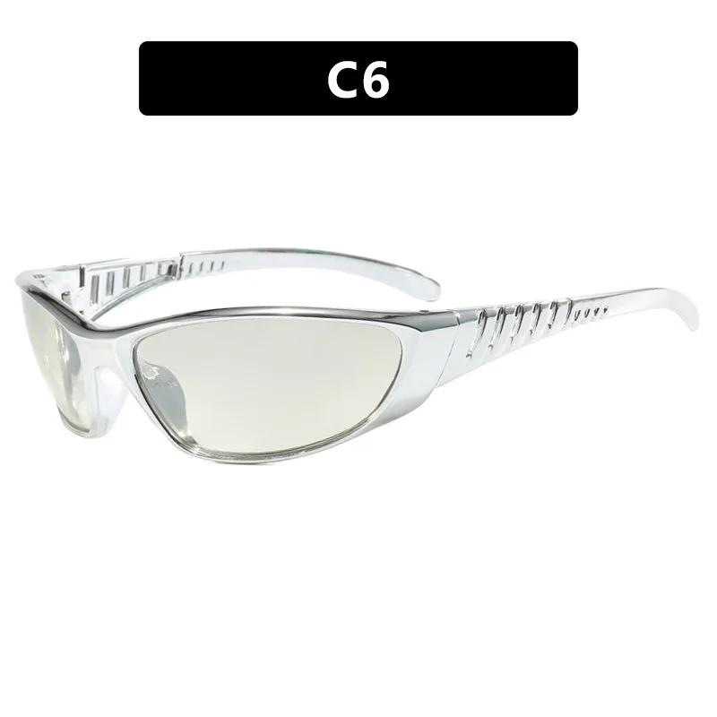 Lightweight Comfortable Durable High Quality Trendy Edgy Punk High End Designer Style Female Male Sun Glasses Hip-hop