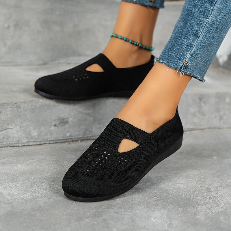 Fashion 2024 Women's Flats: Comfortable, Casual, Breathable, Cut-out, Sexy Walking Loafers, Available In Three Colors
