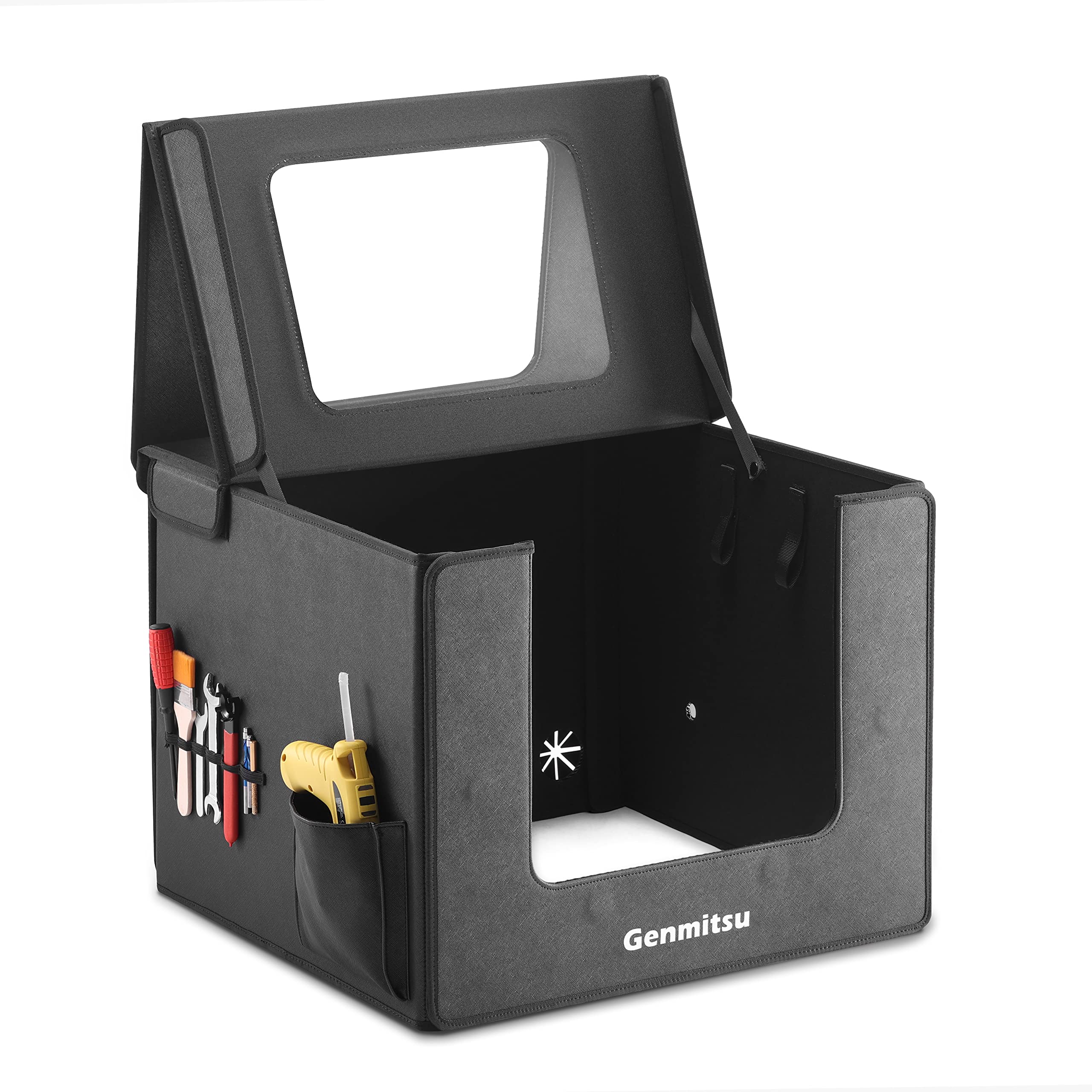 

Genmitsu KABA Складной корпус для станков с ЧПУ, с боковым отсеком для инструмента, совместимый с сериями Genmitsu MAX и 3018, 520 x 475 x 405 мм -