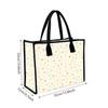 Sweet Heart Pattern Tote Bag Fashion Portable Daily Use Casual Top Handle Handbag for Women Outdoor Shopping Travel Commute