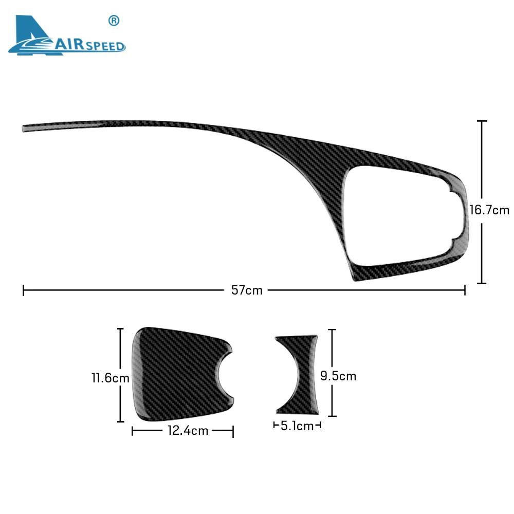 Real Soft Carbon Fiber for Toyota Prius 2010 2011 Accessories Interior Trim LHD RHD Car Center Water Cup Holder Cover Sticker