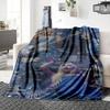 1Pc Musician'S Dream Collage Blanket Soft Throw Blanket For Home Bedroom Bed Sofa Travel Office Solid Christmas Blanket