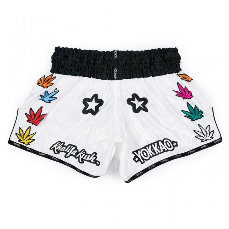 YOKKAO X Khalifa Kush Limitierte Edition Muay Thai Shorts Boxen MMA Kickboxen Training Wettkampf