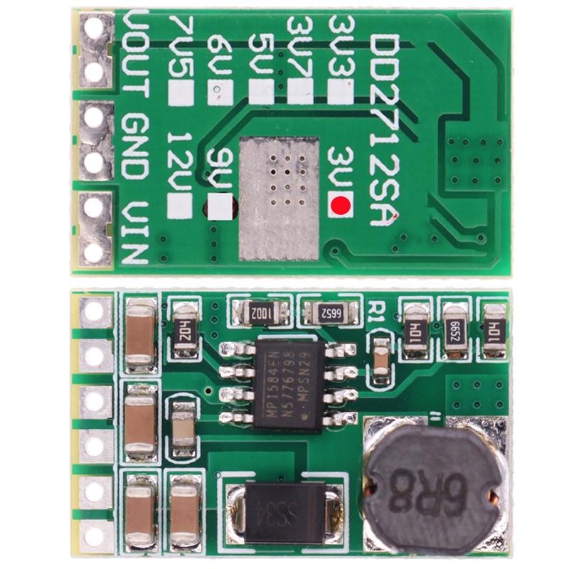 

SM 3.5A Модуль перетворювача DC-DC Buck Знижувальна плата регулятора напруги 4.5В-27В до 3В 3.3В 3.7В 5В 6В 7.5 9В 12В DD2712sa