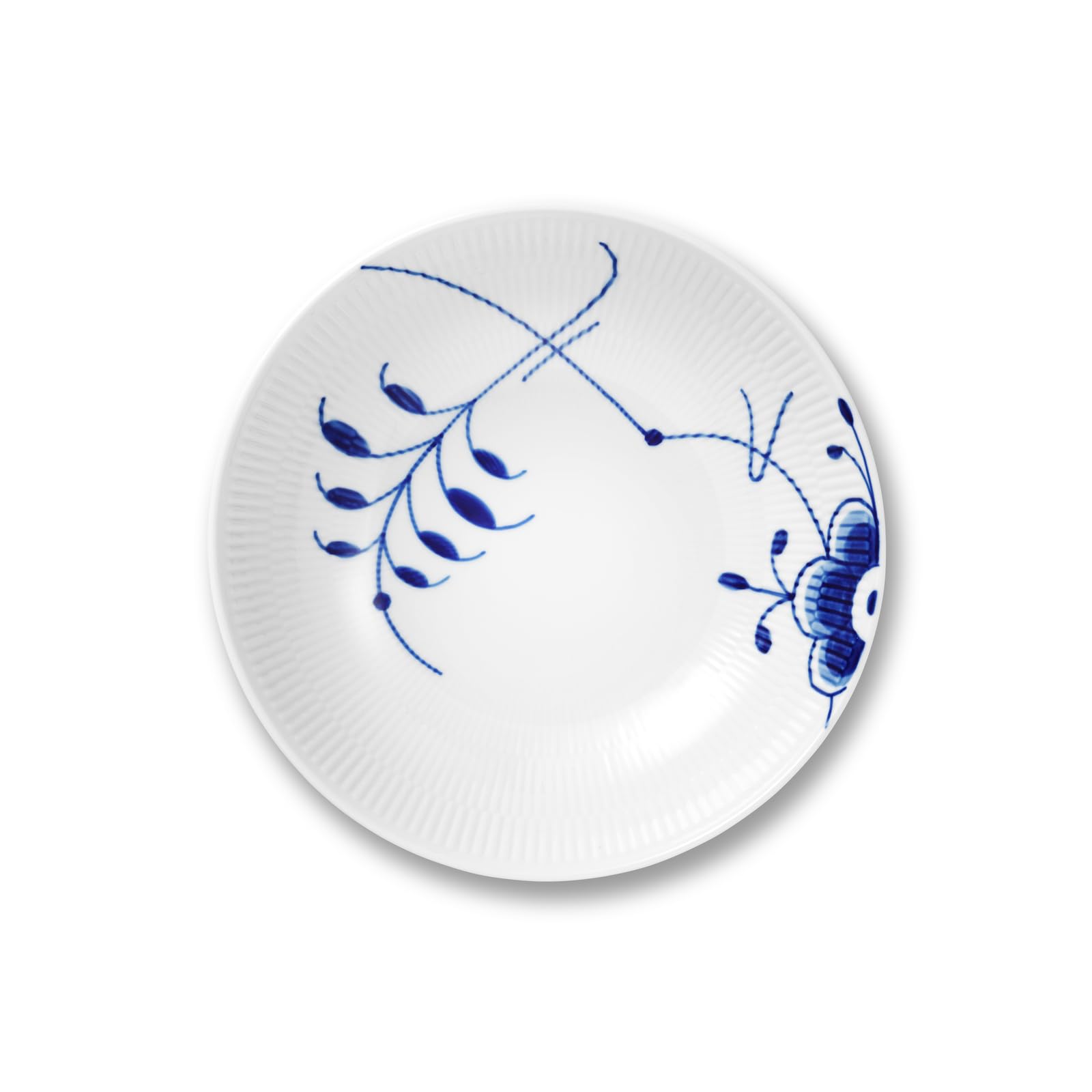 

[Officially Imported] Royal Copenhagen Blue Fluted Mega Bowl, 21.5 x 6 cm, Wedding Gift, Product Number 1077323