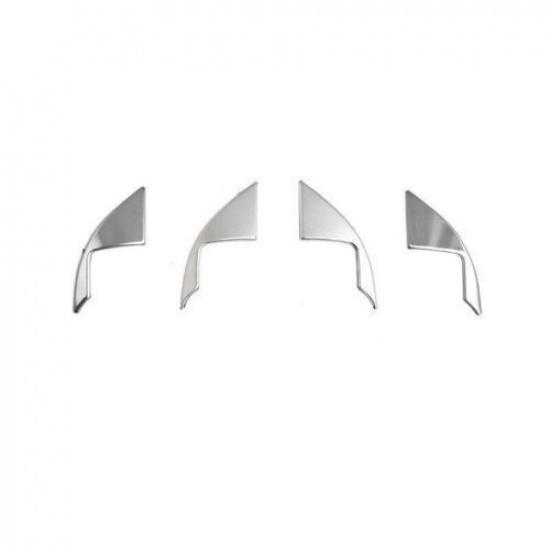 For Toyota Camry Silver 2018-2023 Inner Door Bowl Cup Triangle Cover Titanium