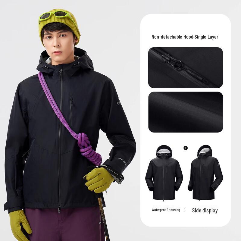 CAMEL Men's Wild Series R185 Hardshell Mountaineering Jacket