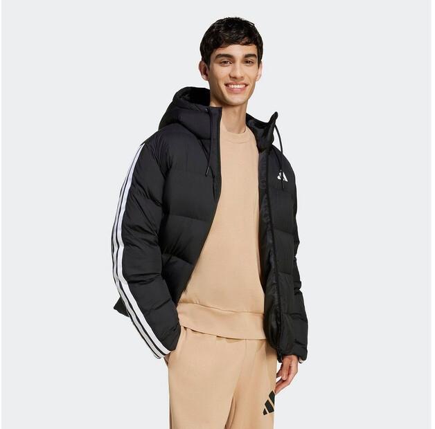 Adidas Man Essentials Midweight Hooded Down Jacket