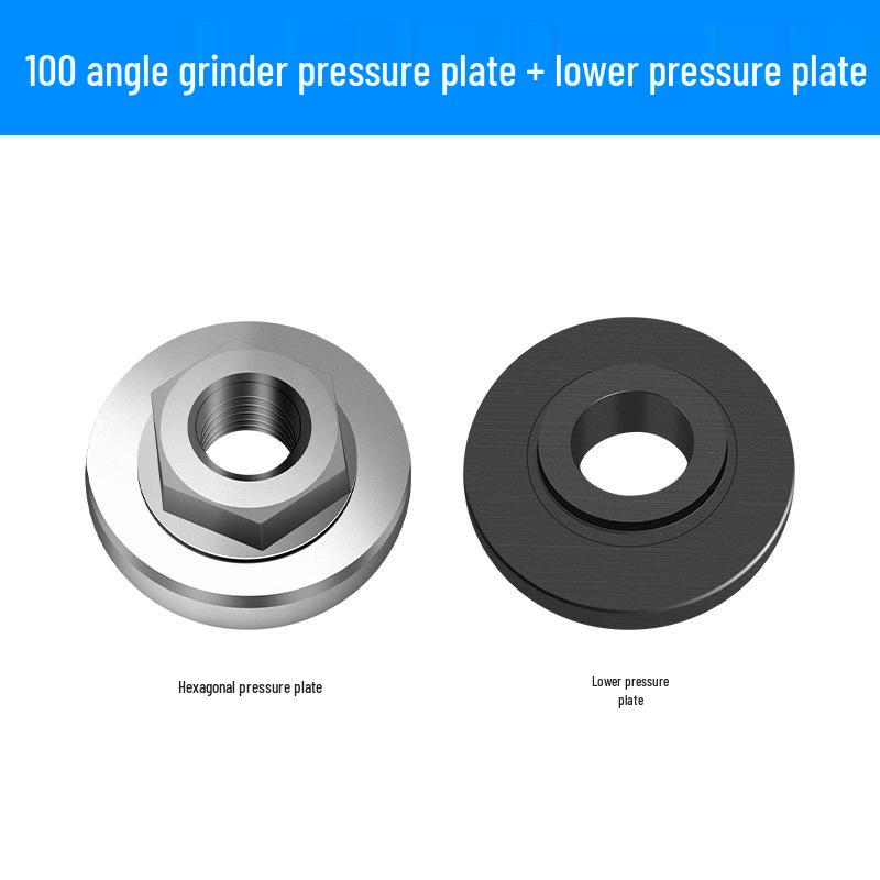 Hex Nut & Pressure Plate Set for Angle Grinder Polisher Modification
