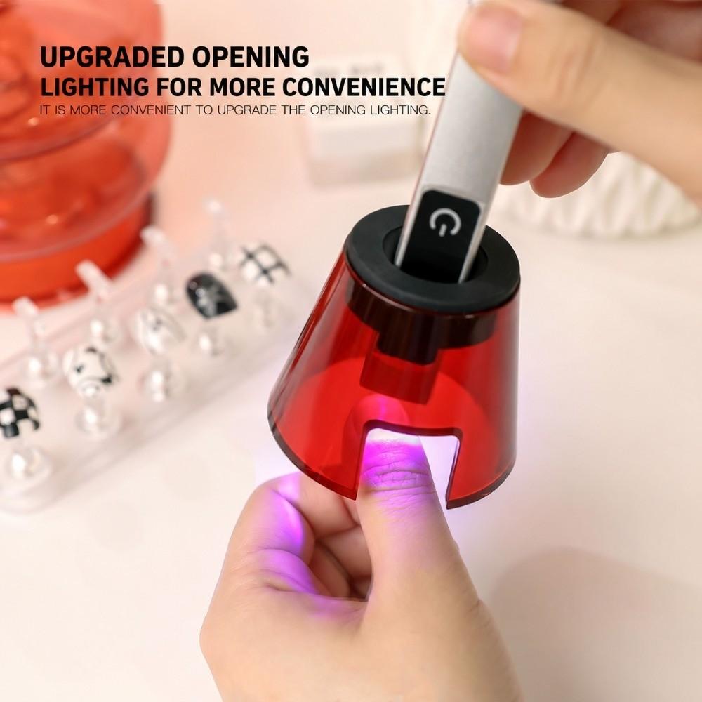 Thickened Phototherapy Gel Lamp Cover Universal Nail Red Light Guard Manicure Tool