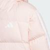 Adidas Girls' 3-Stripes Hooded Down Jacket