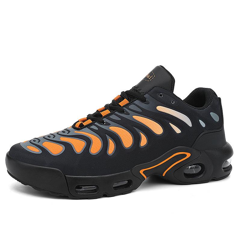 Men s Trendy Breathable Large Size Sports Sneakers with Air Cushion Sole 40