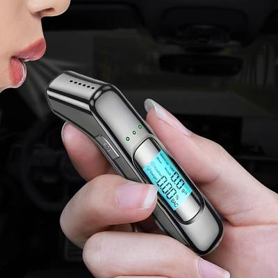 Tragbarer berührungsloser Alkoholtester, LCD-Display, Alkoholtester, Genauigkeit, Alkoholdetektor, automatischer Atemalkoholtest
