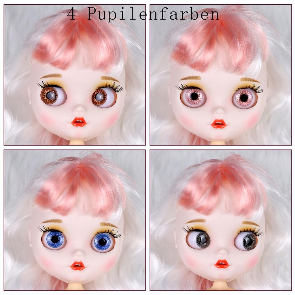 ICY Fortune Days BJD 19 Improved Jointed BJD 4 Pupil Doll, Doll, 1/6 Toy, Colors, 8+ (02)