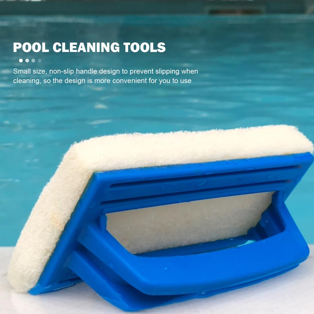 Poolwand-Reinigungsbürste Wasserlinien-Schrubber Reinigungs-Pool Hot Spring Schwimmbad Spa Wanne Zubehör Schwammbürste Pools Reiniger