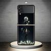 2B Nier Automata Anime Pro Samsung Galaxy Z Flip 4 3 5G Pouzdro na telefon Černý Tvrdý Kryt ZFlip 4 3 Luxusní Nárazuvzdorný Bumper Coque