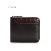 RFID Anti Theft Zipper Card Holder Vintage Design Men Fashion Purse Wallets Money Pack GZW
