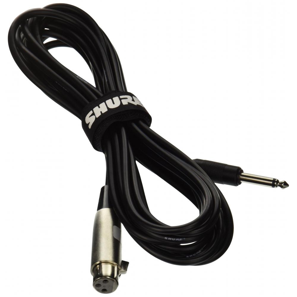 

SHURE microphone cable XLR3 pin female CHROM 6.1m C20AHZ phone plug