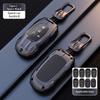 Fashion Car Key Case Cover for Honda Civic Accord HR-V CR-V CRV 2022 2023 Metal Auto Shell Fob Holder Car Accessories
