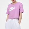 Nike Sportswear Essentials Crop Tops Women's Violet Crew Neck Moderate BV6176-591