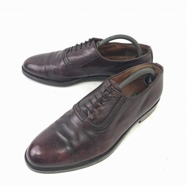Lloyd Germany Heavy Leather Flat Toe 28.0 Červenohnědé společenské boty Business(POUŽITÝ)