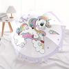Magical Unicorn Cloud Sticker Decal for Kids Room DecorUmbrella, Portable 3-Fold Compact Umbrella,Christmas Gift ES477